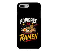 Carcasa para iPhone 7 Plus/8 Plus Funny Ramen Saying Humor Joke Gag Powered by Noodles