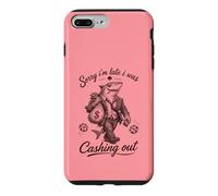 Carcasa para iPhone 7 Plus/8 Plus Funny Shark Sorry Was Cashing out Casino Ganador Humor