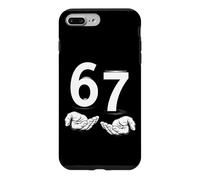 Carcasa para iPhone 7 Plus/8 Plus Funny Six Seven 6 7 Meme Gen Alpha Slang 6 7 Hands