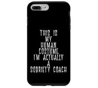 Carcasa para iPhone 7 Plus/8 Plus Funny Sobriety Coach Costume Recovery Sober Living Rehab