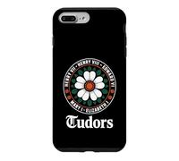Carcasa para iPhone 7 Plus/8 Plus Funny Tudor Kings, Reinas Monarcas de la Historia Inglesa Rosa