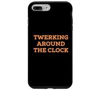 Carcasa para iPhone 7 Plus/8 Plus Funny Twerking Around The Clock Silly Dance Anti-Work Joke