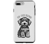 Carcasa para iPhone 7 Plus/8 Plus Fur-Ever Friends - Lindo Cachorro de Dibujos Animados