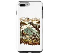 Carcasa para iPhone 7 Plus/8 Plus Futuristic Dinosaur Battle Sci Fi Action Art Warrior