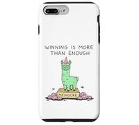 Carcasa para iPhone 7 Plus/8 Plus Ganar Es Más Que Suficiente Llama Mediocre Graciosa