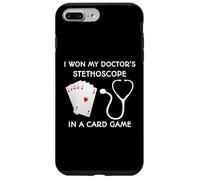 Carcasa para iPhone 7 Plus/8 Plus Gané el Estetoscopio de mi médico en un Juego de Cartas