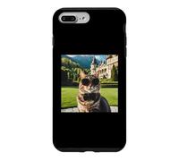 Carcasa para iPhone 7 Plus/8 Plus Gato en el Castillo de Peles
