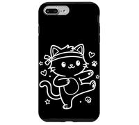 Carcasa para iPhone 7 Plus/8 Plus Gato Kawaii Karateka