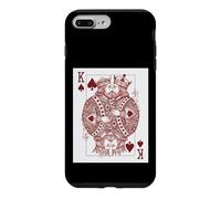 Carcasa para iPhone 7 Plus/8 Plus Gay Pride King of Spades Card Pareja Novio Novio LGBTQ