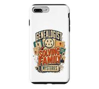 Carcasa para iPhone 7 Plus/8 Plus Genealogista Resolviendo Misterios Familiares Genealogía Ancestry