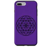 Carcasa para iPhone 7 Plus/8 Plus Geometría Sagrada Flor De La Vida Mejor Yoga Yogi Flores Sagradas