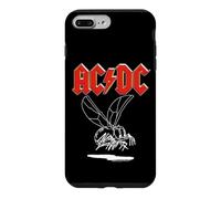 Carcasa para iPhone 7 Plus/8 Plus Gira Mundial Fly On The Wall de AC/DC, 1985, White Lineart