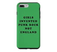 Carcasa para iPhone 7 Plus/8 Plus Girls Invented Punk Rock Not England - Green