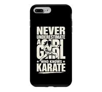Carcasa para iPhone 7 Plus/8 Plus Go Ahead Underestimate Me Funny Judo Artes Marciales Cinturón Negro