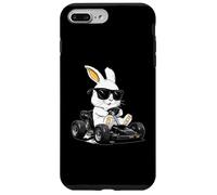 Carcasa para iPhone 7 Plus/8 Plus Go Kart Racing Gokart Racer Kart Conejo de Pascua