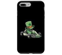 Carcasa para iPhone 7 Plus/8 Plus Go Kart Racing Karting Día de San Patricio Irlandés Día de Las Pattys