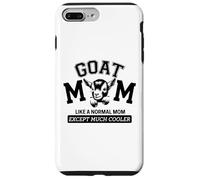 Carcasa para iPhone 7 Plus/8 Plus Goat mom Like a Normal mom Except Much Colour
