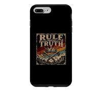 Carcasa para iPhone 7 Plus/8 Plus Gobernar a través de la Verdad, Ejes Cruzados, Vintage