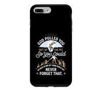 Carcasa para iPhone 7 Plus/8 Plus God Pull You out of The Pit Recovery Faith Design