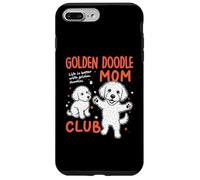 Carcasa para iPhone 7 Plus/8 Plus Golden Doodle Mom Club Goldendoodle Dog Mom Día de la Madre