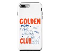 Carcasa para iPhone 7 Plus/8 Plus Golden Retriever Dog Mom Club Día de la Madre Mujeres