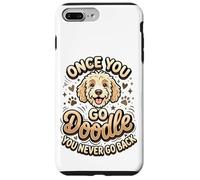 Carcasa para iPhone 7 Plus/8 Plus Goldendoodle Mom Goldendoodle Dad Once You Go Dueño de Doodle