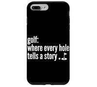 Carcasa para iPhone 7 Plus/8 Plus Golf Donde Cada Agujero Cuenta Una Historia Golfing Golf Lover Divertido