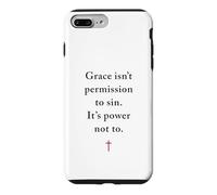 Carcasa para iPhone 7 Plus/8 Plus Grace Isn'T Permission to Sin It's Grace Not To - Evangelism