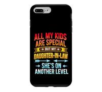 Carcasa para iPhone 7 Plus/8 Plus Gracioso Diciendo Que Todos mis Hijos Son Especiales Pero mi Hija Ley Ella