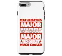 Carcasa para iPhone 7 Plus/8 Plus Graduación de Estudiantes de matemáticas, Excepto Mucho más Fresco