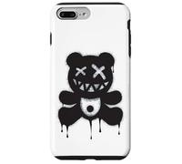 Carcasa para iPhone 7 Plus/8 Plus Graffiti Teddy Bear Street Art - Dark Urban Spray Paint Bear