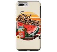 Carcasa para iPhone 7 Plus/8 Plus Gráfico de sandía Dulce de Verano, Estilo Retro