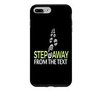 Carcasa para iPhone 7 Plus/8 Plus Gráfico Divertido de Huellas Caminando alejarse del Texto
