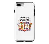 Carcasa para iPhone 7 Plus/8 Plus Gráfico Inspirador Stand For Equality Diversity Unity