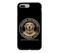Carcasa para iPhone 7 Plus/8 Plus Gráfico Vintage de Perro Golden Retriever Swimming Club