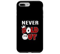 Carcasa para iPhone 7 Plus/8 Plus Granate Rojo Borgoña Never Sold out Burdeos Gráfi