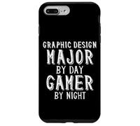 Carcasa para iPhone 7 Plus/8 Plus Graphic Design Major by Day Gamer Night Art Student Artist
