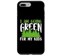 Carcasa para iPhone 7 Plus/8 Plus Green Planet Me Estoy volviendo Verde para el Medio Ambiente de mis Hijos