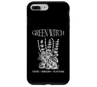 Carcasa para iPhone 7 Plus/8 Plus Green Witch Cottagecore Tarot Card Estética Bosque Bruja