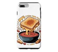 Carcasa para iPhone 7 Plus/8 Plus Grilled Cheese and Tomato Soup Comfort Food