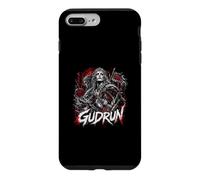 Carcasa para iPhone 7 Plus/8 Plus Gudrun Viking Shieldmaiden Saga de mitología nórdica