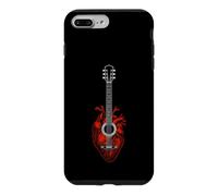 Carcasa para iPhone 7 Plus/8 Plus Guitarra Anatómica Corazón Musical Amante De La Música Guitar