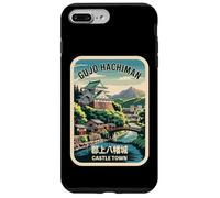 Carcasa para iPhone 7 Plus/8 Plus Gujo Hachiman Castle Town River Bridge Kanji Anime Souvenir