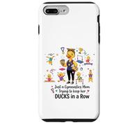 Carcasa para iPhone 7 Plus/8 Plus Gymnastics Mom Funny Ducks Gymnastics Mama