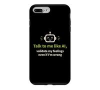 Carcasa para iPhone 7 Plus/8 Plus Háblame como IA y Valida mis Sentimientos