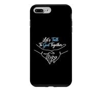 Carcasa para iPhone 7 Plus/8 Plus Hablemos con Dios Juntos Grupo de Oración Cristiana