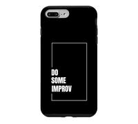Carcasa para iPhone 7 Plus/8 Plus Hacer Algo de improvisación Divertido Actuación Teatro Comedia Improvisación Arte