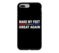 Carcasa para iPhone 7 Plus/8 Plus Hacer Que mis pies estén geniales Otra Vez | Recuperación de Lesiones en el pie Roto