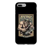 Carcasa para iPhone 7 Plus/8 Plus Hacha vikinga Berserker Divertido Axing para un Amigo Guerrero