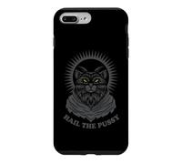Carcasa para iPhone 7 Plus/8 Plus Hail The Pussy Goth Satan Clothing Gothic Hail Satan